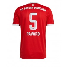 Bayern Munich Benjamin Pavard #5 Hemmatröja 2022-23 Korta ärmar